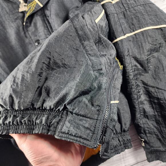 Vintage 1990s Starter Steelers NFL Pro Line Pullover Jacket XXL Black Big Logo - Picture 5 of 10